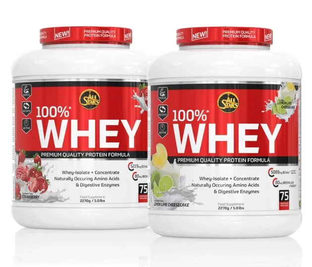 All Stars 100% Whey Protein (2270g Dose)