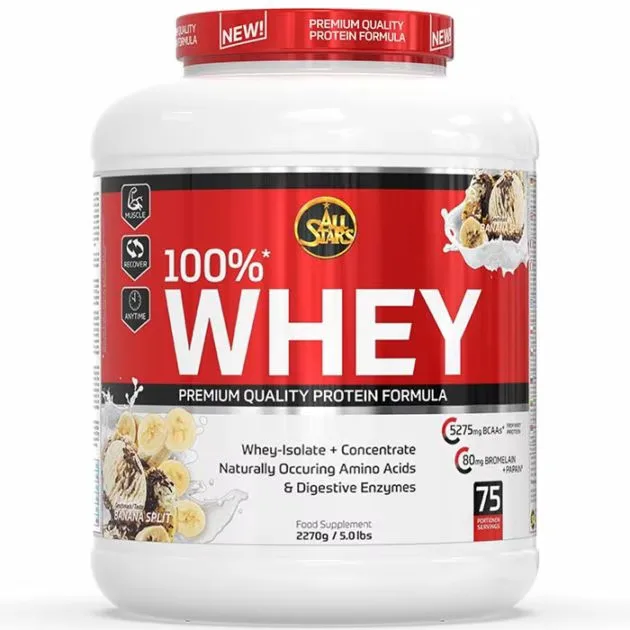 All Stars 100% Whey Protein (2270g Dose)