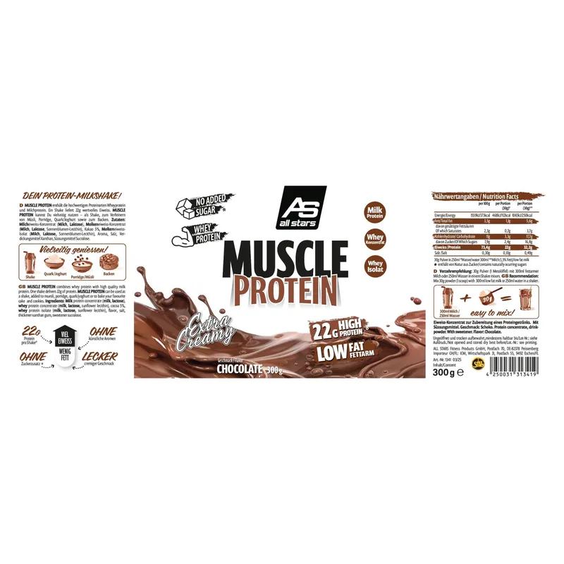 AllStars Muscle Protein (300G Dose)