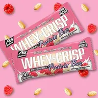 All Stars WHEY-CRISP Protein Bar White Chocolate Raspberry