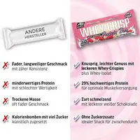 All Stars WHEY-CRISP Protein Bar White Chocolate Raspberry