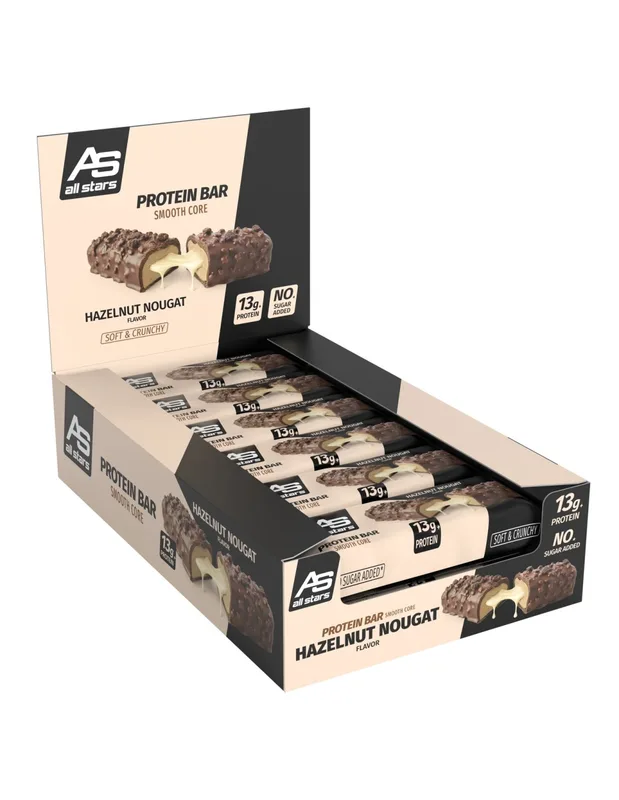 All Stars Smooth Core Protein Bar 12x45g