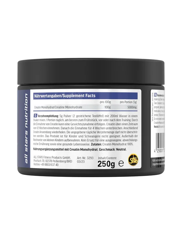 All Stars Creatine Monohydrat 250g