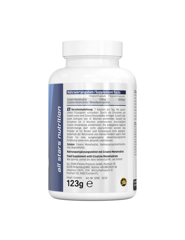 All Stars Creatine Mega Caps 150 Stk