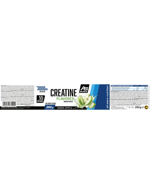 All Stars Creatine Flavored 250g