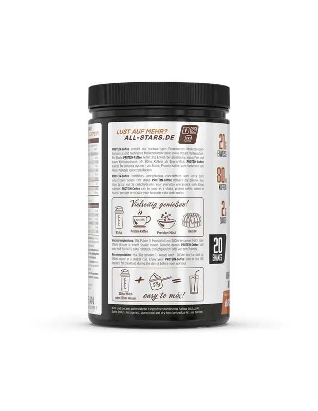 All Stars Protein Coffee 600g