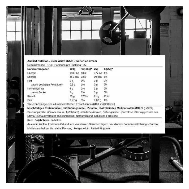 Clear Whey Protein