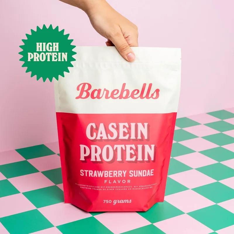 BAREBELLSCasein Protein (750g)