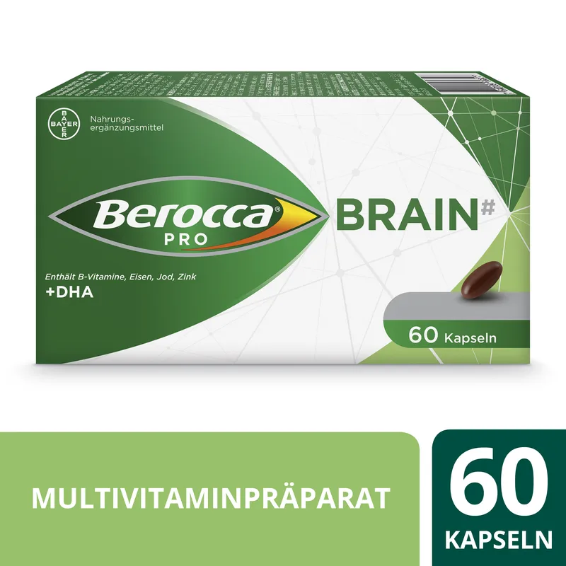 BEROCCA Pro Brain Kapseln, mit DHA
