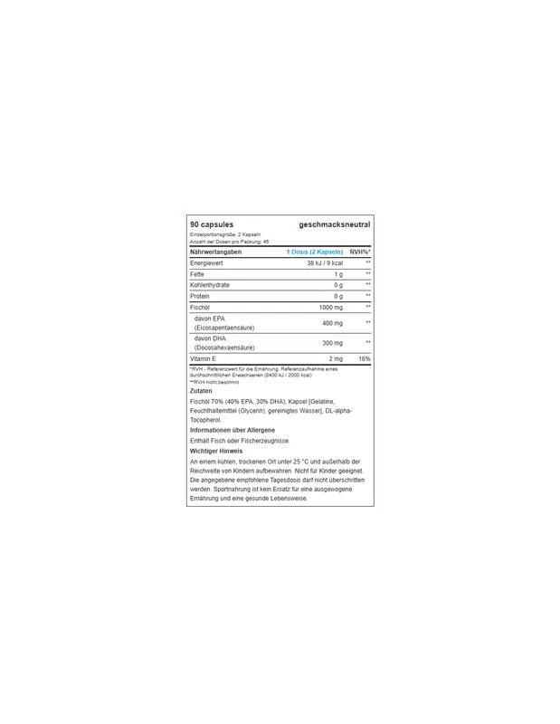 Bio Tech Usa Omega 3 90 Stk