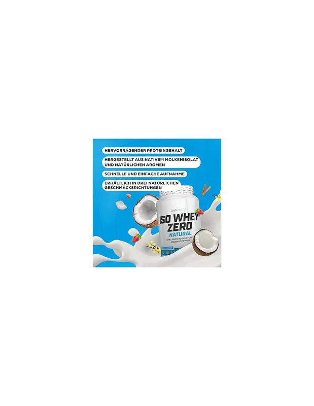 Bio Tech USA Iso Whey Zero Natural 908g