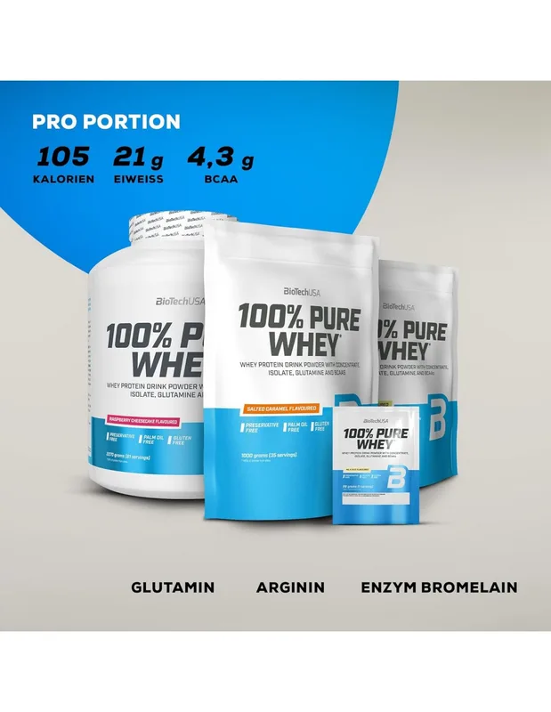 Bio Tech Usa 100% Pure Whey 454g