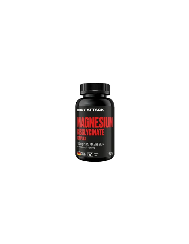 Body Attack Magnesium Bisglycinate Complex 120Stk