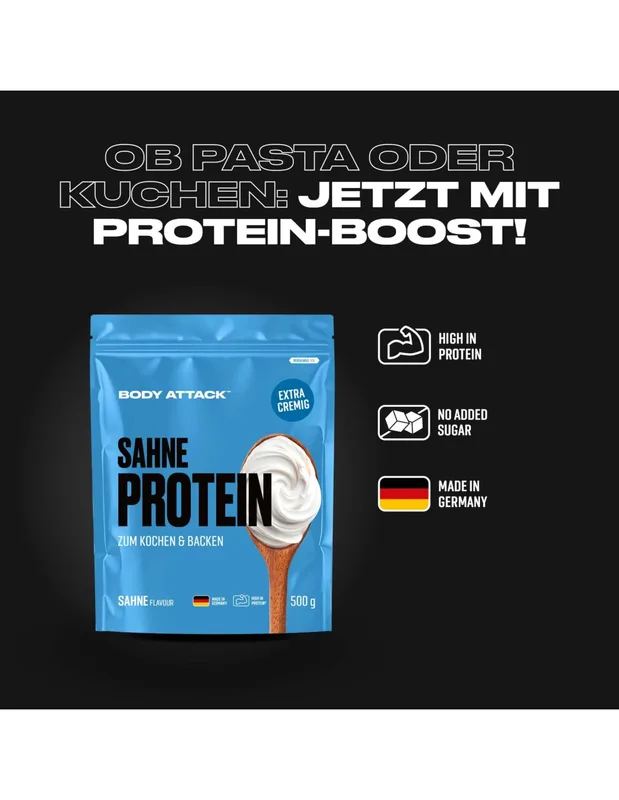 Body Attack Sahne Protein 500g