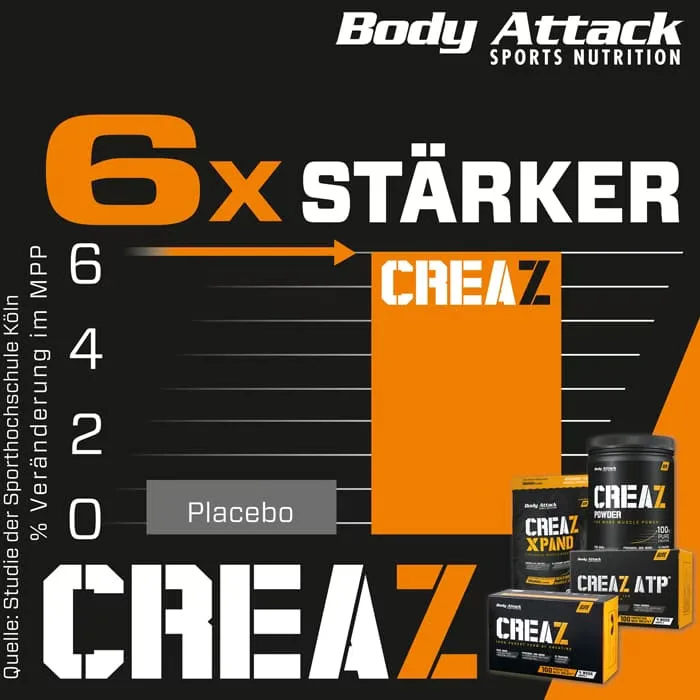 Body Attack CREAZ Powder (500g Dose)
