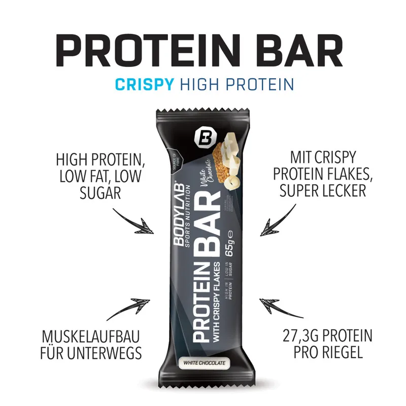 BODYLABCrispy Protein Bar (12x65g)