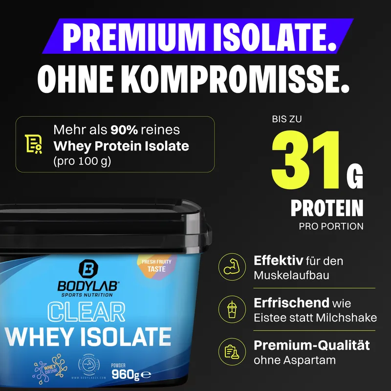 BODYLABClear Whey Isolate (960g)