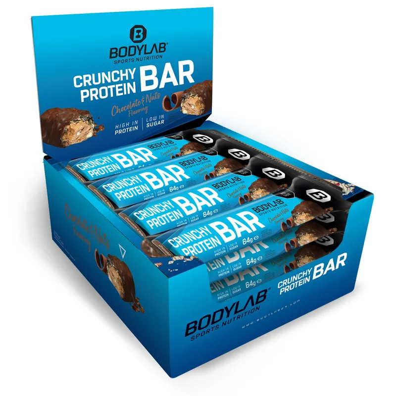 BODYLABCrunchy Protein Bar (12x64g)