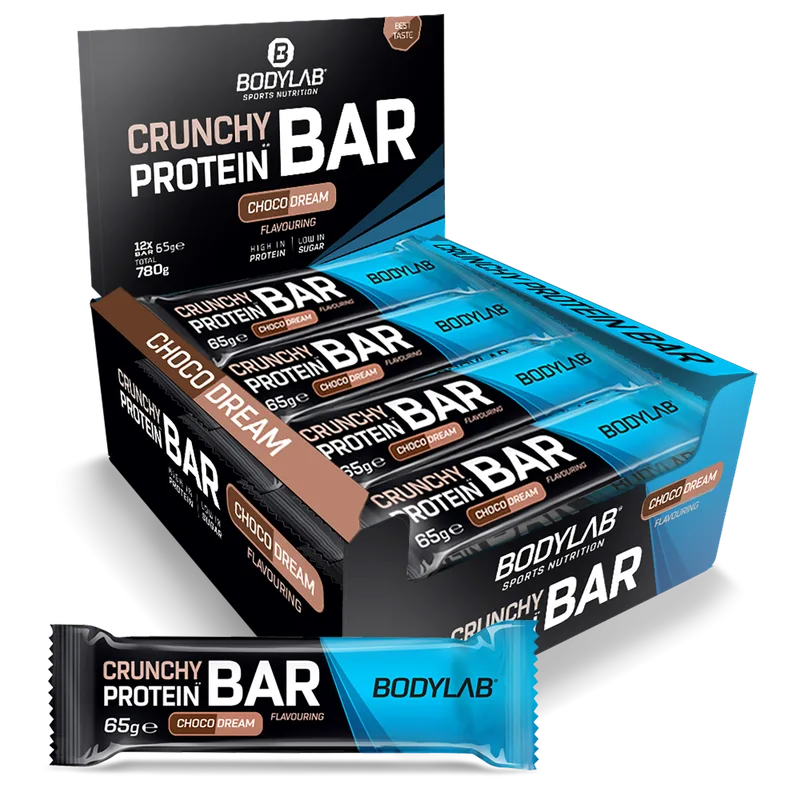 BODYLABCrunchy Protein Bar Deluxe (12x65g)