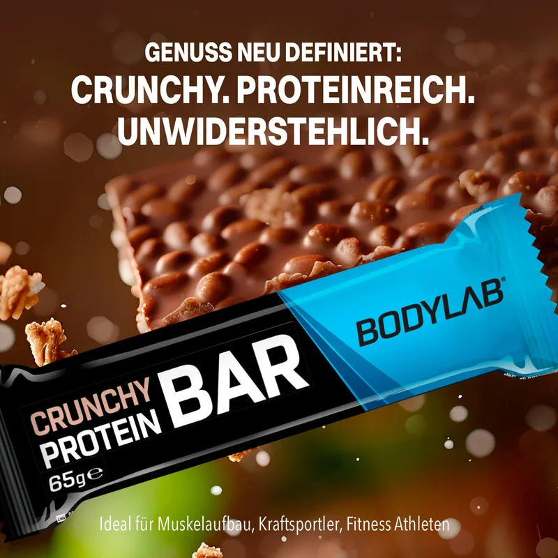 BODYLABCrunchy Protein Bar Deluxe (12x65g)