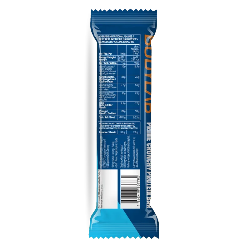 BODYLABPrime Crunchy Protein Bar (12x65g)