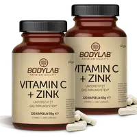 2 x Vitamin C + Zink (2 x 120 Kapseln)