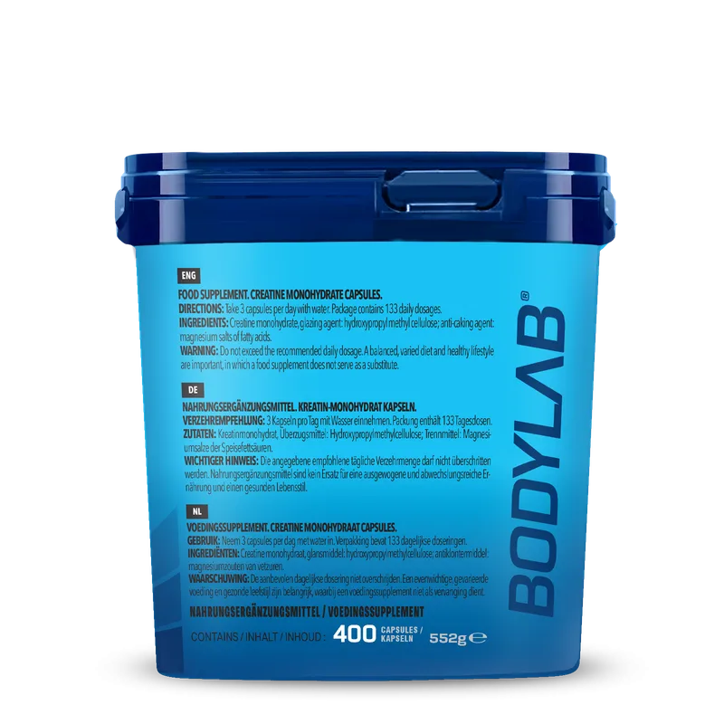 Creatine Monohydrate Mega Caps (400 Kapseln)