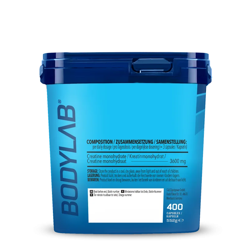 Creatine Monohydrate Mega Caps (400 Kapseln)