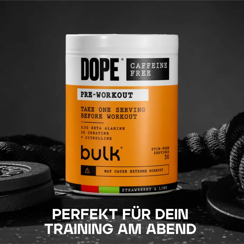 Dope preworkout koffeinfrei