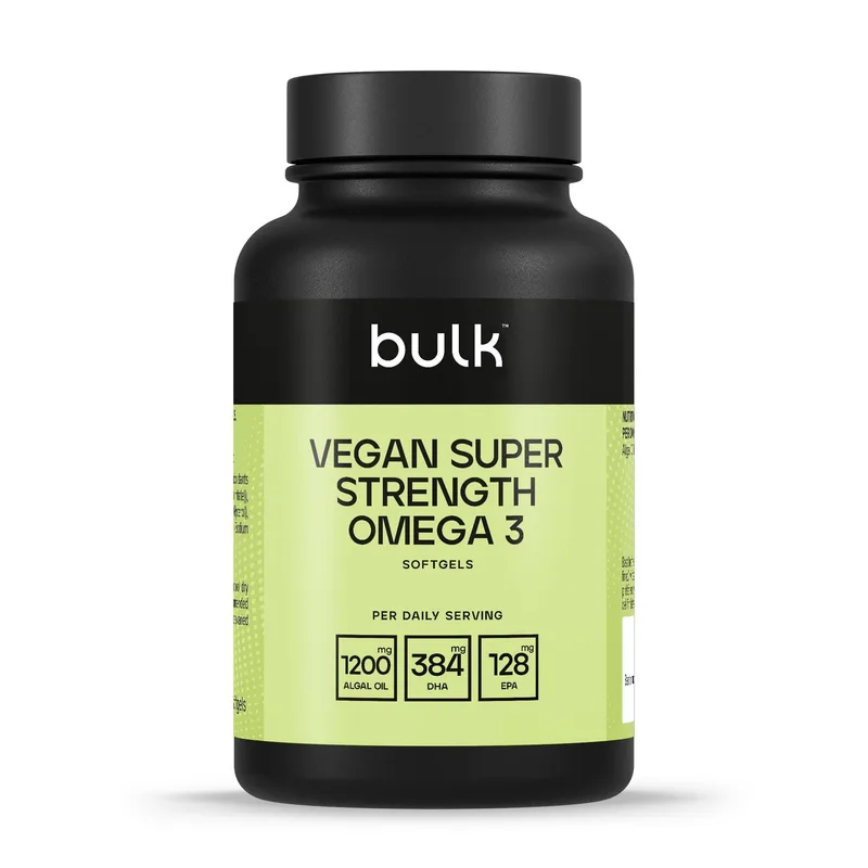 Extra-starke vegane Omega-3-Weichkapseln