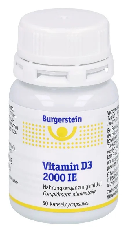 BURGERSTEIN Vitamin D3 2000 IE