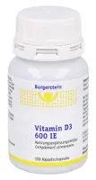 BURGERSTEIN Vitamin D3 600 IE