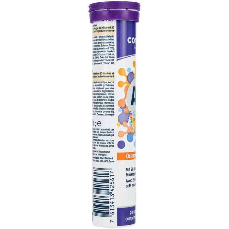 conviva A-Z Orange mit Vitaminen und Mineralstoffen 20 Stück