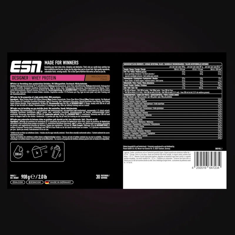 ESN Designer Whey Protein (908G Dose)