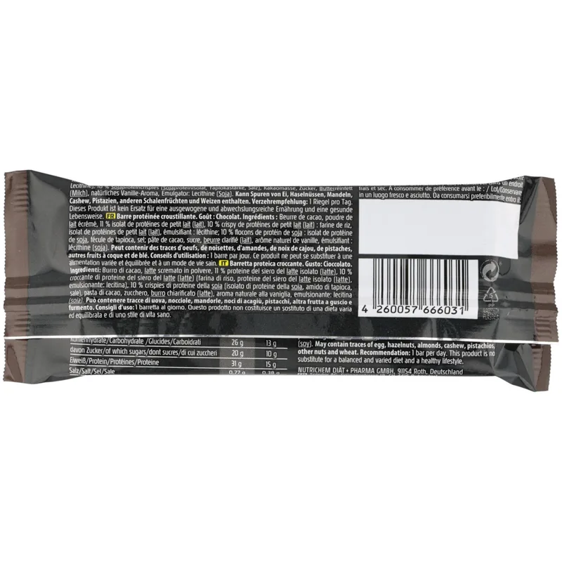 Inkospor Whey&Crispy Schoko Riegel