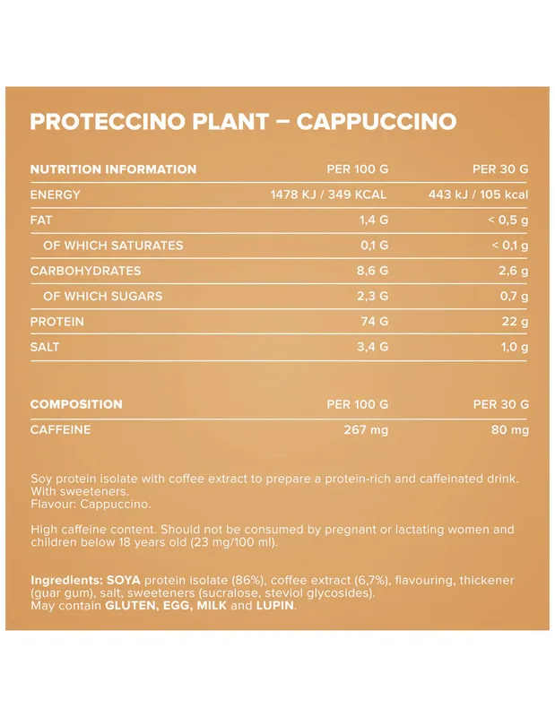Ironmaxx Proteccino Plant 500g