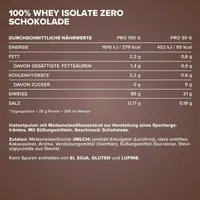 IronMaxx 100% Whey Isolate Zero (400G Beutel)