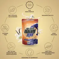 IronMaxx 100% Whey Isolate Zero (400G Beutel)
