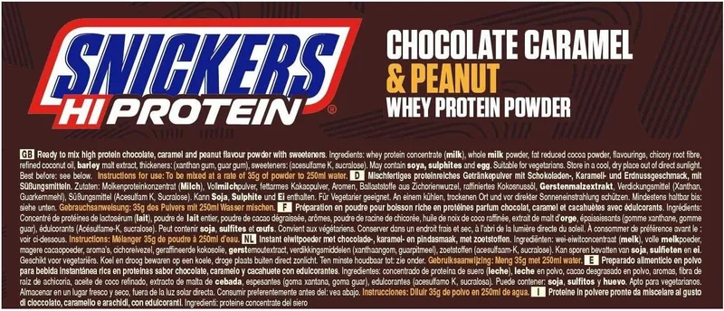 MARS PROTEINSnickers Protein Powder (455g)