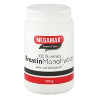 MEGAMAX 100% reines Kreatin Monohydrat