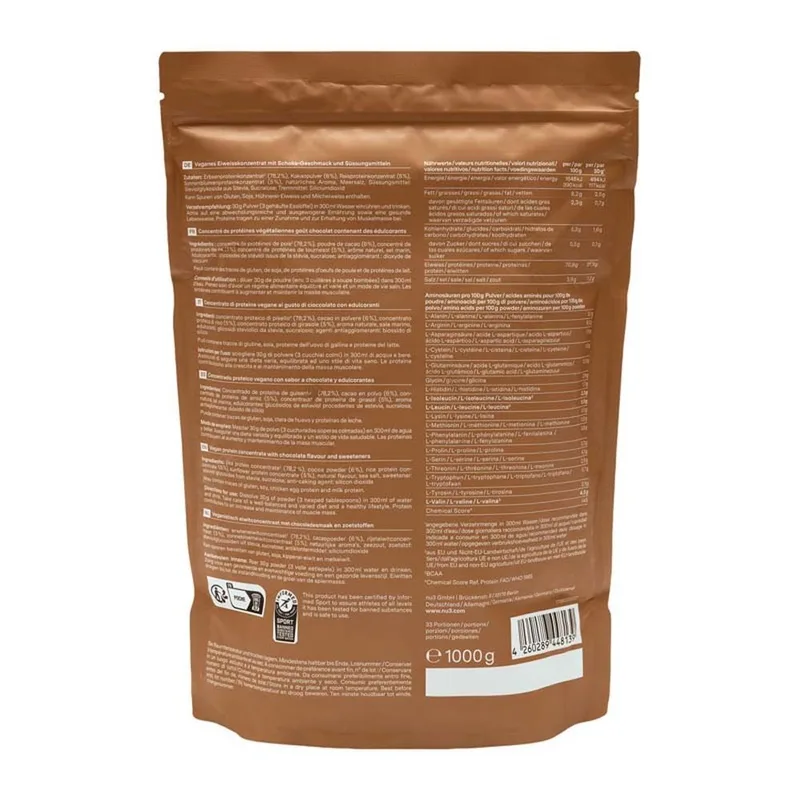 nu3 Vegan Protein 3K Schokolade