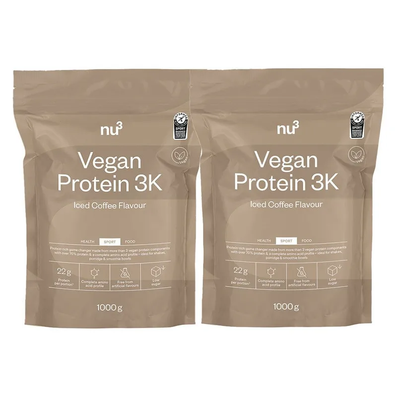 nu3 Vegan Protein 3K Iced Coffee | 2=1*