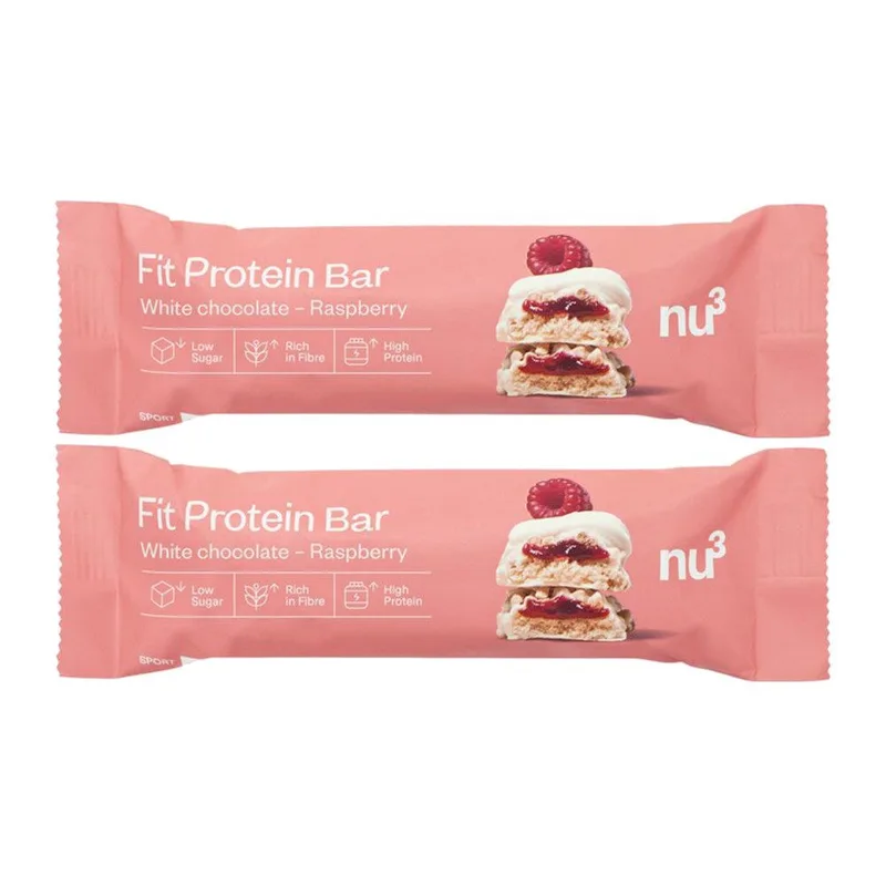 nu3 Fit Protein Bar White Chocolate Raspberry