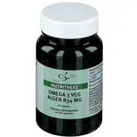 green line NUTRITHEKE Omega 3 Algen 834 mg