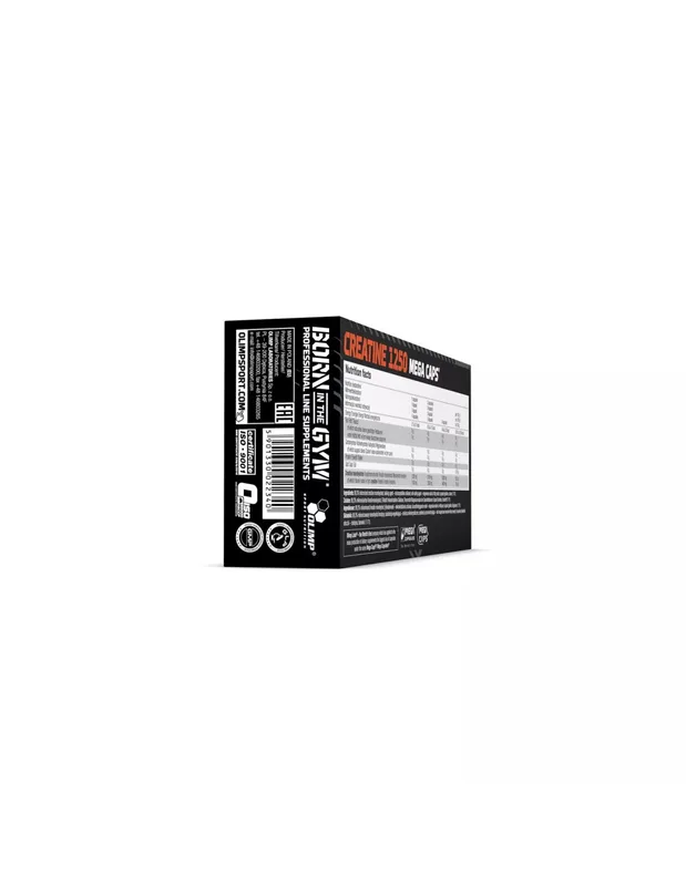 Olimp Creatine Monohydrate 1250 Mega Caps 120Stk