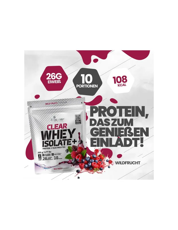 Olimp Clear Whey Isolate Protein + Electrolytes 350g