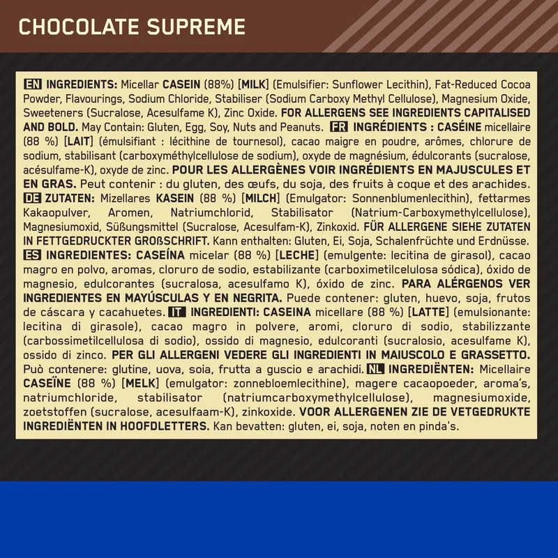 OPTIMUM NUTRITION100% Casein (924g)