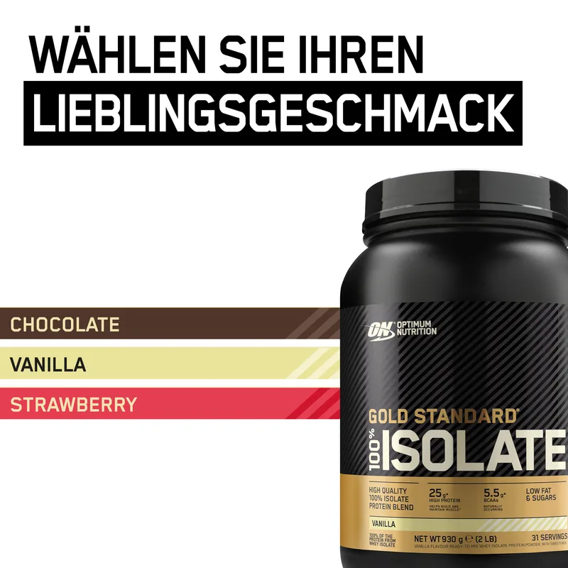OPTIMUM NUTRITION100% Gold Standard Isolate (930g)
