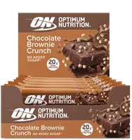 OPTIMUM NUTRITIONCrunch Protein Bar (10x65g)