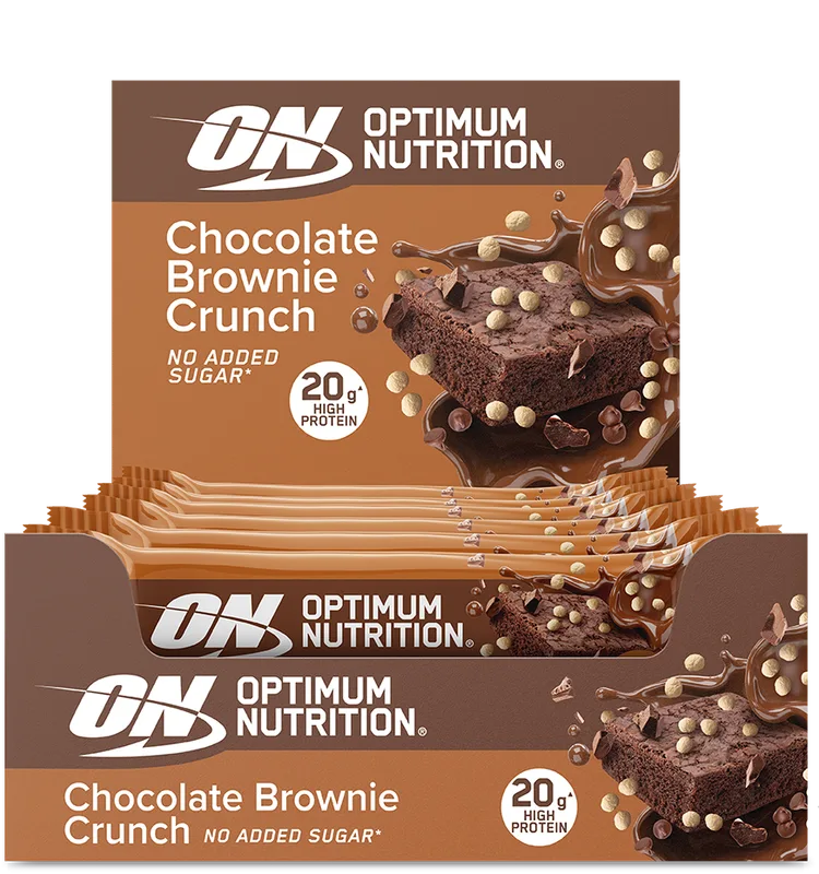 OPTIMUM NUTRITIONCrunch Protein Bar (10x65g)